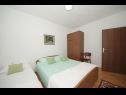 Apartments Sreca - 150m from the beach A1 - Zeleni(2), A2 - Zuti(2) Mirca - Island Brac  - Apartment - A1 - Zeleni(2): bedroom
