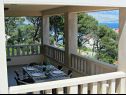 Apartments Mirja - sea view: A1(6) Postira - Island Brac  - Apartment - A1(6): covered terrace