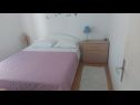  Emilija - close to the sea: A1(4) Postira - Island Brac  - Apartment - A1(4): bedroom