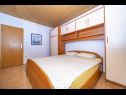 Apartments Zoran - 30 m from beach: A1(4) Postira - Island Brac  - Apartment - A1(4): bedroom