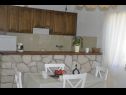 Apartments Rajko - 40 m from beach: A1(4+1), A2(4+1), A3(2+2) Povlja - Island Brac  - Apartment - A3(2+2): kitchen and dining room
