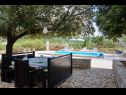 Holiday home Tonka - with pool; H(4+2) Pucisca - Island Brac  - Croatia - courtyard