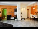 Apartments Karma - big terrace: A1(6) Pucisca - Island Brac  - Apartment - A1(6): living room