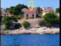 Apartments and rooms Ref - 20 m from sea : 1 - A1(4+1), 2 - A2(2+1), 3 - R1(2), 4 - R2(2) Cove Puntinak (Selca) - Island Brac  - Croatia - house