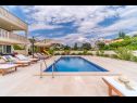 Holiday home Villa Gold - private pool & grill: H(12+4) Splitska - Island Brac  - Croatia - swimming pool