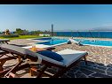 Holiday home Ivan - open pool: H(6+4) Supetar - Island Brac  - Croatia - swimming pool