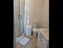 Apartments Smilja - great location: A1(6+1) Gornji-Pašike, A2(4+1) Donji-Pašike Supetar - Island Brac  - Apartment - A2(4+1) Donji-Pašike: bathroom with toilet