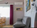 Apartments Anda - sea view: B1(4), B2(4), C(4+1) Mastrinka - Island Ciovo  - Apartment - B2(4): living room