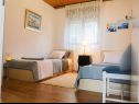 Apartments Anda - sea view: B1(4), B2(4), C(4+1) Mastrinka - Island Ciovo  - Apartment - C(4+1): bedroom