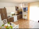 Apartments Anda - sea view: B1(4), B2(4), C(4+1) Mastrinka - Island Ciovo  - Apartment - C(4+1): kitchen and dining room