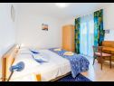 Apartments Ljubo - pool and view: A1(6+2) Mastrinka - Island Ciovo  - Apartment - A1(6+2): bedroom