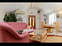 Apartments Bozo - amazing terrace and sea view: A1(4) Okrug Gornji - Island Ciovo  - Apartment - A1(4): living room