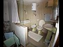 Apartments Kate - 35 m from sea : A1(6) Okrug Gornji - Island Ciovo  - Apartment - A1(6): bathroom with toilet