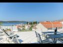 Apartments Bozo - amazing terrace and sea view: A1(4) Okrug Gornji - Island Ciovo  - terrace (house and surroundings)