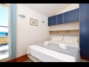 Apartments Bozo - amazing terrace and sea view: A1(4) Okrug Gornji - Island Ciovo  - Apartment - A1(4): bedroom