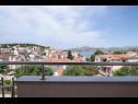 Apartments Eli - 70m from the beach: A1(4) Okrug Gornji - Island Ciovo  - balcony view