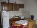 Apartments Marija - seaview: A1(2+1), A2(4), A3(2), A4(6+2) Novi Vinodolski - Riviera Crikvenica  - Apartment - A3(2): kitchen and dining room