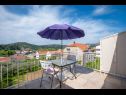 Apartments Mat - free parking: A1(3), A2(3), A3(2) Mlini - Riviera Dubrovnik  - Studio apartment - A3(2): terrace