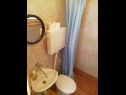 Apartments Dari - 120 m from sea: A1(2+2), A2(2+2), SA3(2+1), SA4(2) Jelsa - Island Hvar  - Studio apartment - SA4(2): bathroom with toilet