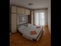 Apartments Nada A1(8), A2(8) Sucuraj - Island Hvar  - Apartment - A1(8): bedroom