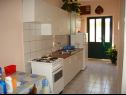 Apartments Smi - large terrace: A(4+1) Sucuraj - Island Hvar  - Apartment - A(4+1): kitchen and dining room