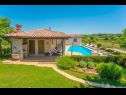 Holiday home Villa Lorena - private pool: H(8) Barban - Istria  - Croatia - courtyard
