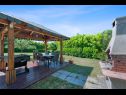 Holiday home Martina - large luxury villa: H(8+2) Labin - Istria  - Croatia - garden terrace