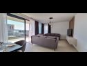 Apartments Mark 1 - 100 m from sea A1(6), A2(6) Medulin - Istria  - Apartment - A1(6): living room