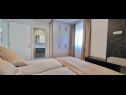 Apartments Mark 1 - 100 m from sea A1(6), A2(6) Medulin - Istria  - Apartment - A1(6): bedroom