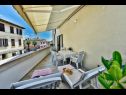 Apartments Ariana - central & comfy: A1(4) Porec - Istria  - terrace view