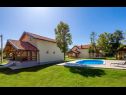  Blue house - outdoor pool: H(8+2) Plaski - Continental Croatia - Croatia - house