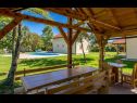  Blue house - outdoor pool: H(8+2) Plaski - Continental Croatia - Croatia - terrace