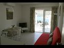 Apartments Robert - 5m from the sea: A1(2+1), A2(4+2) Brna - Island Korcula  - Apartment - A1(2+1): living room