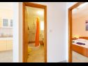 Apartments Zak - 30m from beach; A1(4+2) Maks, A2(2+2) Mia, A3(2+2) Franka, A4(4+1) Marko, A5(2+2) Iva Cove Karbuni (Blato) - Island Korcula  - Croatia - Apartment - A5(2+2) Iva: bathroom with toilet