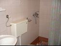 Apartments Lucija A1(4+2) Korcula - Island Korcula  - Apartment - A1(4+2): bathroom with toilet
