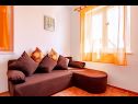 Apartments Mir - perfect location & cosy: A1(4+2), A2(2+1), SA3(2), SA4(2) Korcula - Island Korcula  - Apartment - A2(2+1): living room