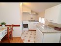 Apartments Niks - terrace & sea view: A1(4), A2(2) Vela Luka - Island Korcula  - Apartment - A2(2): kitchen and dining room