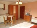 Apartments Marie - free parking: SA1(2+1) Omisalj - Island Krk  - Studio apartment - SA1(2+1): dining room