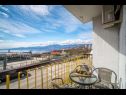 Apartments Slava - sea view: A1(4) Rijeka - Kvarner  - house