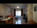 Apartments Dar - near lake: A1 prizemlje(4+2), A2 potktovlje(4+2) Lokve - Lika and Gorski kotar - Apartment - A1 prizemlje(4+2): living room