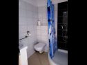 Apartments Blue - right at the beach: A3(2+2) Ilovik (Island Ilovik) - Island Losinj  - Apartment - A3(2+2): bathroom with toilet