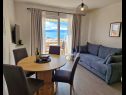 Apartments Marijo - with parking: SA1(2), A2(2+2), A3(2+2) Baska Voda - Riviera Makarska  - Apartment - A3(2+2): living room