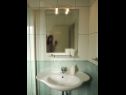 Apartments Smilja - 150 m from pebble beach: A1(2+2), A2(2+1), SA3(2) Baska Voda - Riviera Makarska  - Apartment - A2(2+1): bathroom with toilet