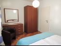 Apartments Smilja - 150 m from pebble beach: A1(2+2), A2(2+1), SA3(2) Baska Voda - Riviera Makarska  - Apartment - A2(2+1): bedroom