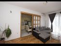 Apartments Robert - sea view : A1(4+1), A2(4+2) Brela - Riviera Makarska  - Apartment - A2(4+2): living room