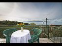 Apartments Panorama - terrace with sea view: A1(4) Brela - Riviera Makarska  - Apartment - A1(4): terrace