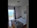 Apartments Ante - amazing sea view: A1(4) Brela - Riviera Makarska  - Apartment - A1(4): bedroom