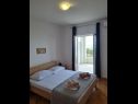 Apartments Ante - amazing sea view: A1(4) Brela - Riviera Makarska  - Apartment - A1(4): bedroom