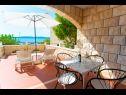 Apartments and rooms Hope - 30m to the sea & seaview: R1(3), R3(3), A2(3), A4(4) Brela - Riviera Makarska  - Apartment - A4(4): terrace view