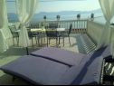 Apartments Jure - terrace with amazing sea view: A1 Leona (6+2), A2 Ivano (6+2) Brist - Riviera Makarska  - Apartment - A2 Ivano (6+2): terrace